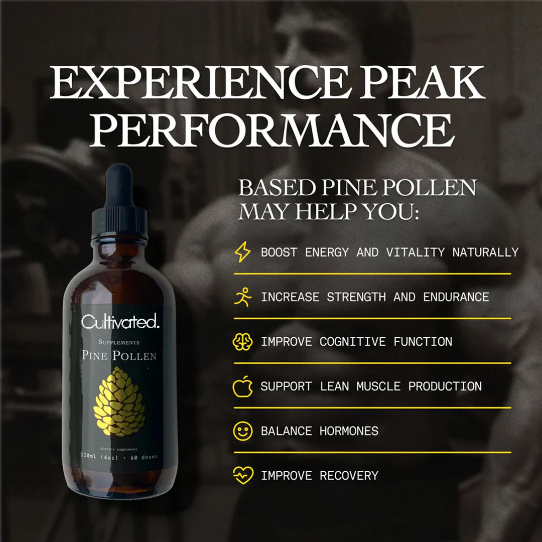 Cultivated™ Pine Pollen Drops